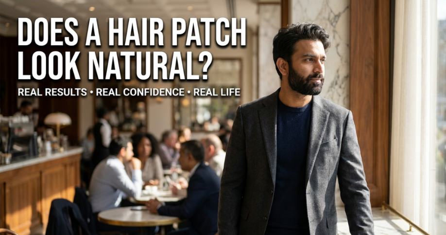 Does Hair Patch Look Natural? What Most Men Notice After Wearing One