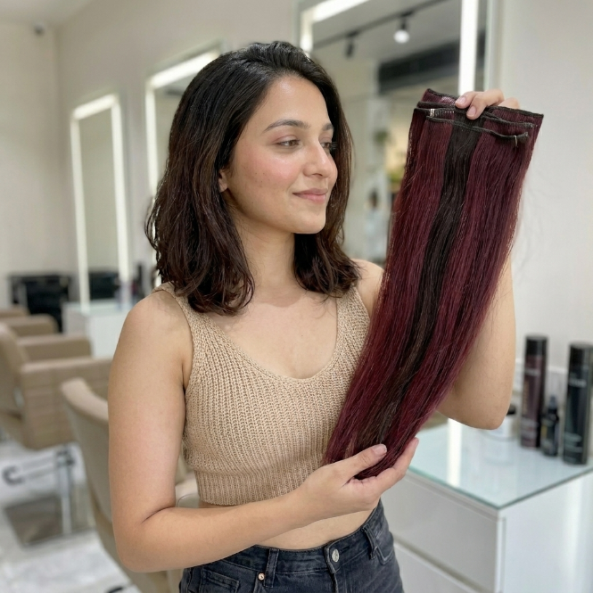 Colored Extensions