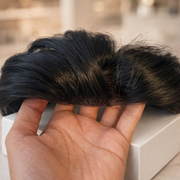 Men Hair Toupée Pre-Cut – Silk Base Most Natural Looking Hair Topper for Men