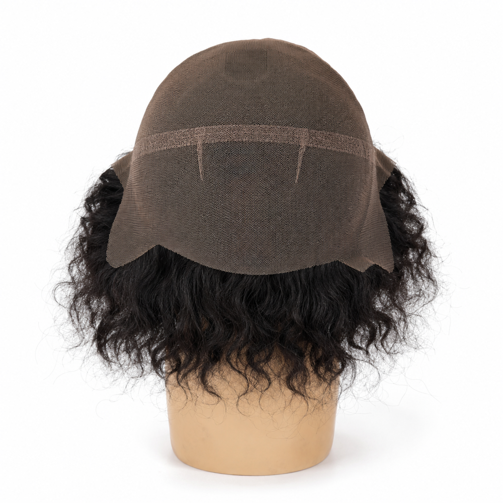 Hairzo Curly Hair Wig for Men | Natural Looking Synthetic Men's Wig with Realistic Scalp Design | Lightweight Short Curly Wig for Daily Wear & Special Occasions