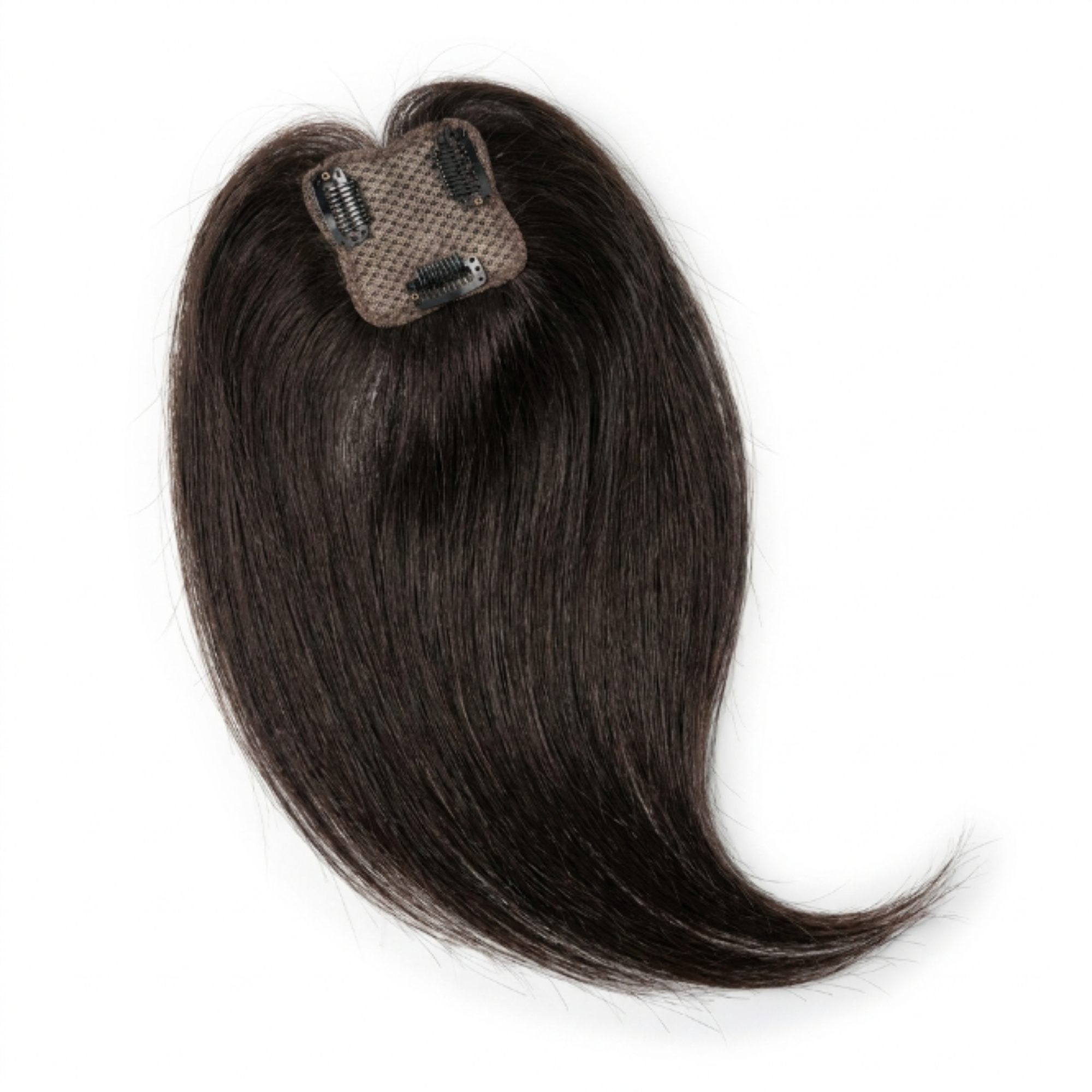Hairzo 3 Clip Butterfly Hair Topper | Crown Volume Hair Topper for Women | Lightweight Clip-In Hair Topper for Thinning Hair & Parting Coverage