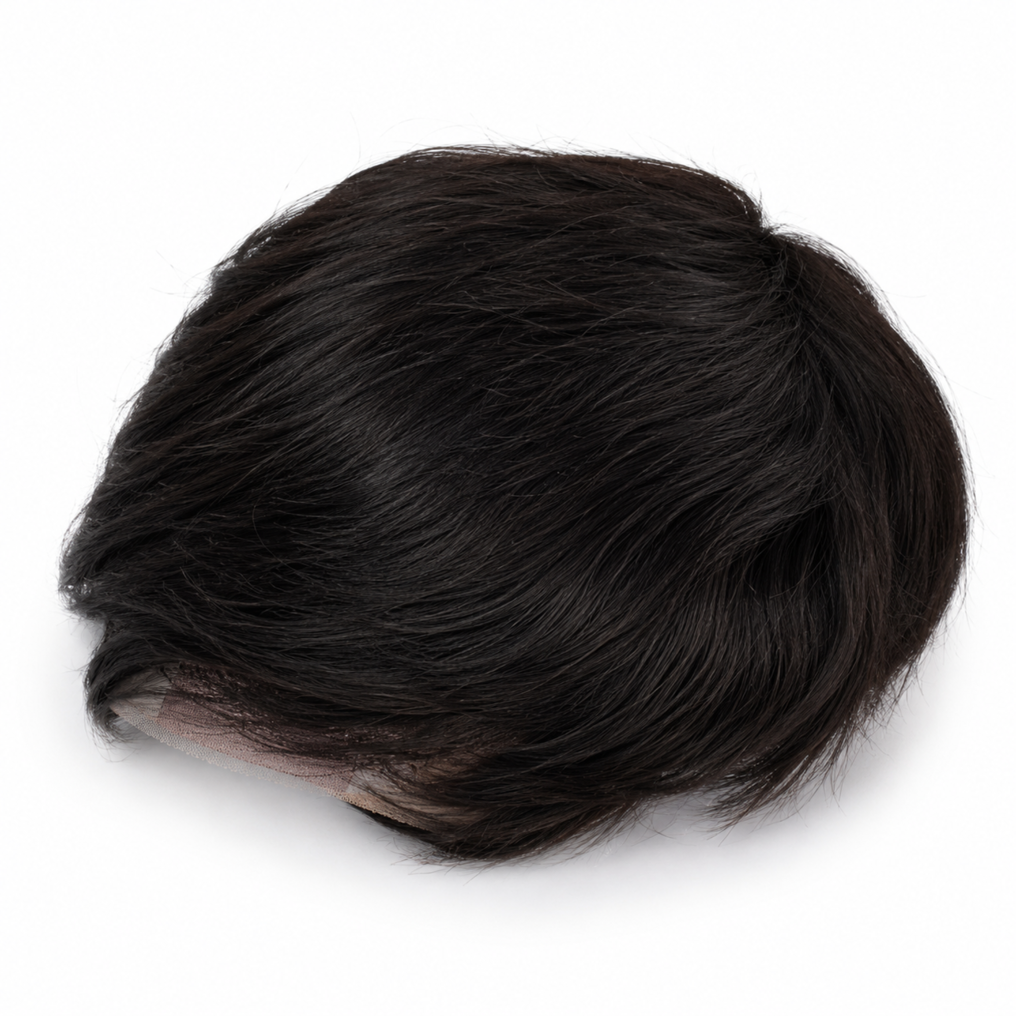 Hairzo Mono Front Lace Hair Patch for Men – 100% Real Human Hair with PU Perimeter