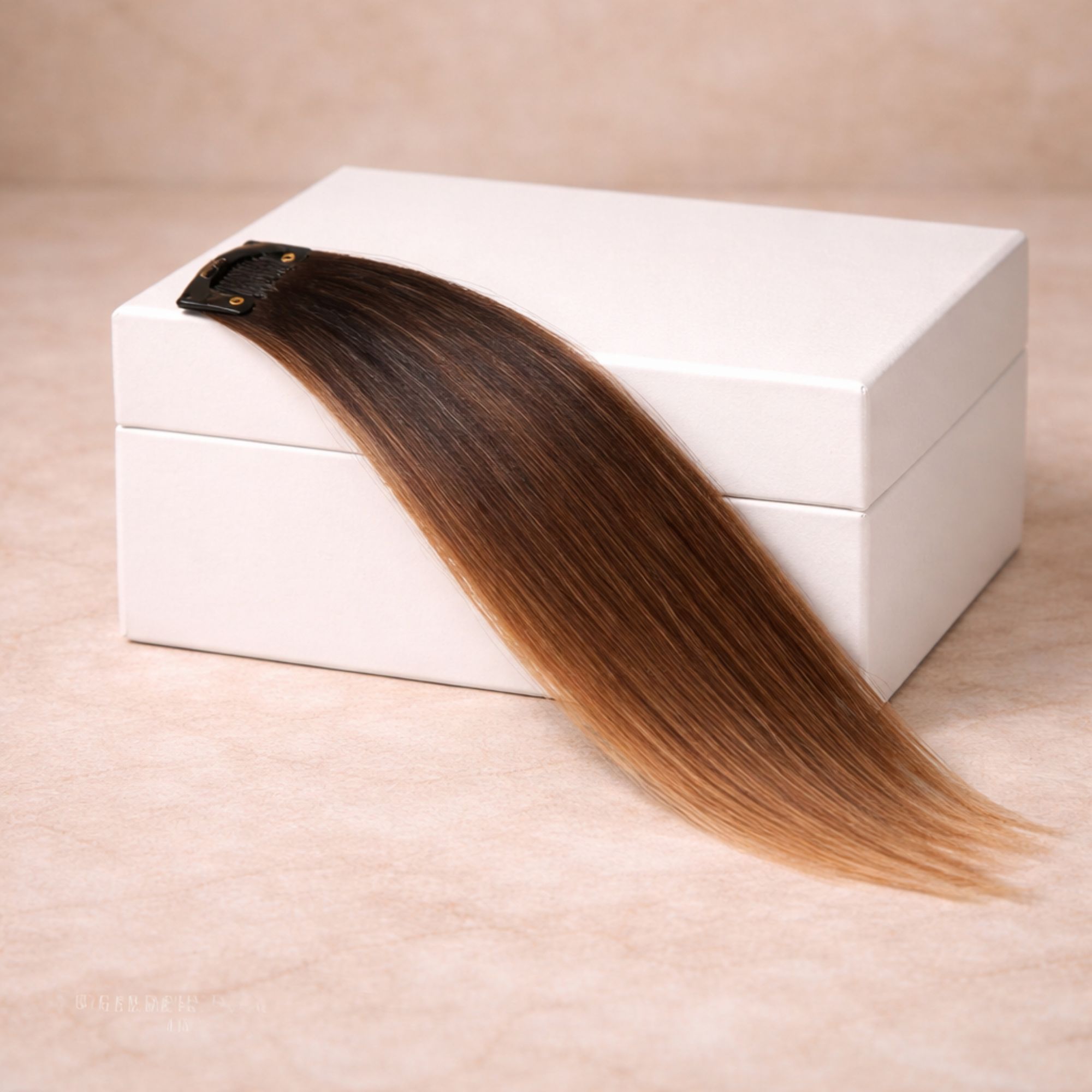 Copper Brown Single Clip Highlights – 100% Remy Virgin Human Hair