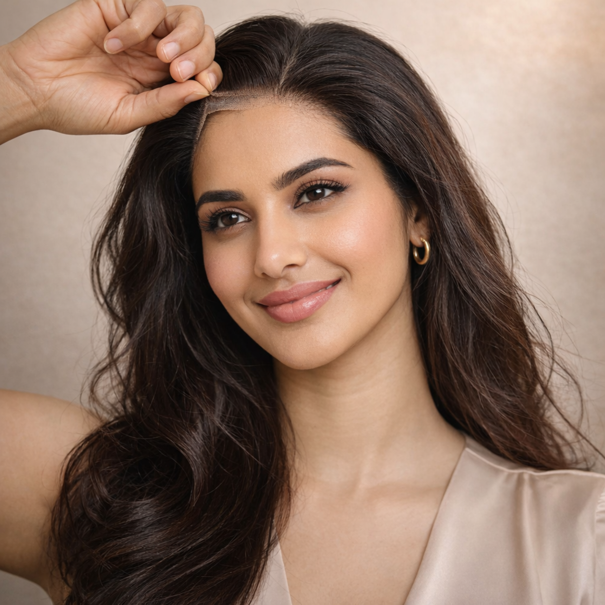 Receding Hairline Band – Natural Front Hair Coverage for Women