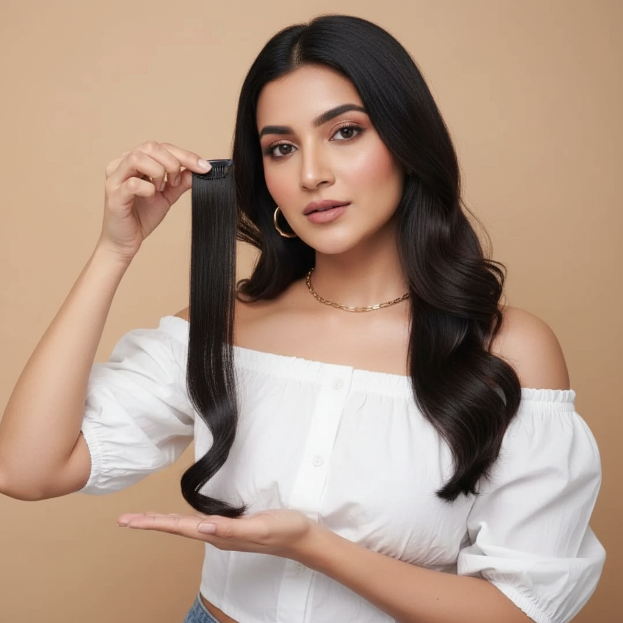 Single Clip Hair Strand – 100% Human Hair One Strand Hair Extension