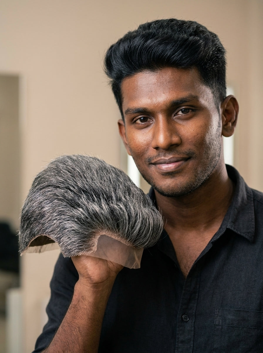Gray Hair Patch
