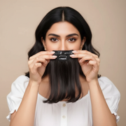 Curtain Clip-In Bangs – 100% Human Hair Curtain Bang Extensions