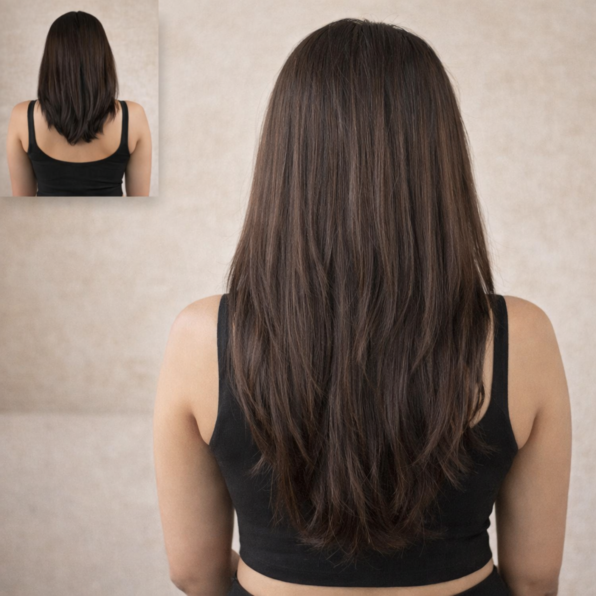 Classic 7 Set Clip-In Extensions – Straight | 100% Human Hair Extensions for Women