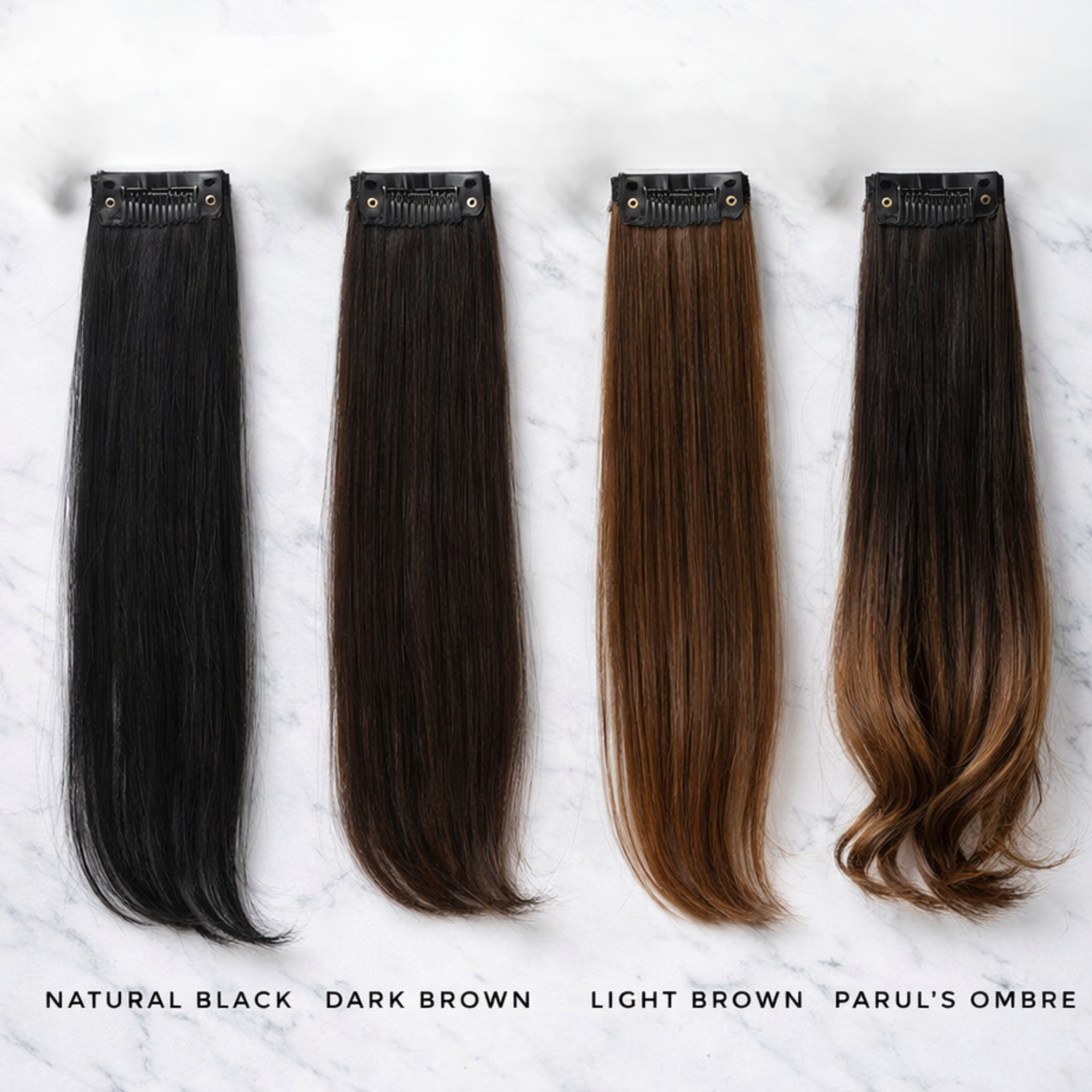 Single Clip Hair Strand – 100% Human Hair One Strand Hair Extension